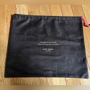 Kate Spade dust bag